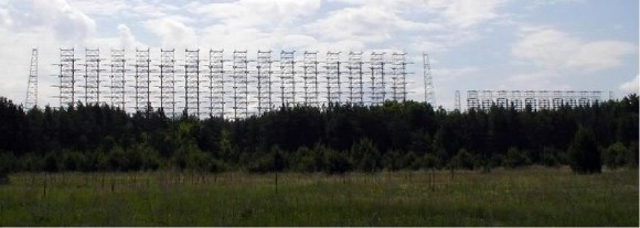 Sistema de antenas de transmisión de la estación