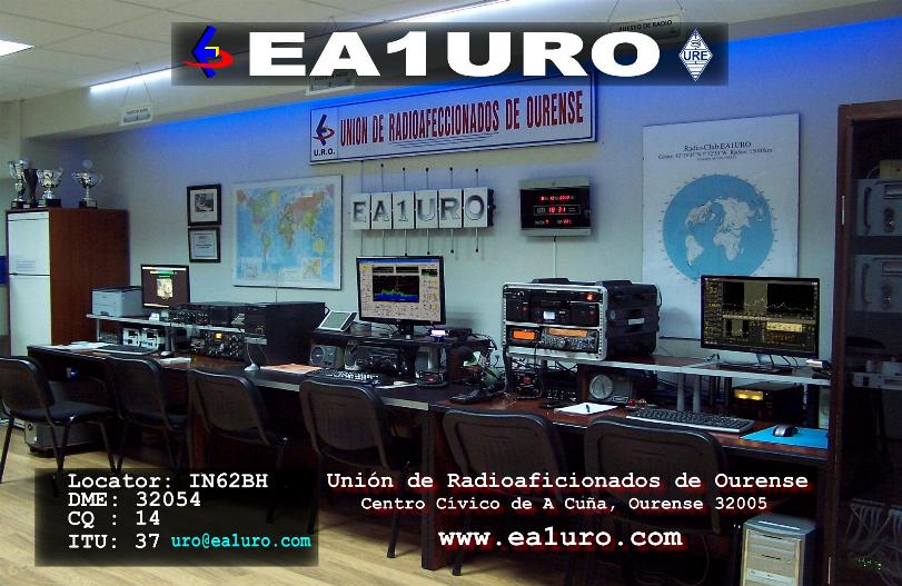 Radioaficion de de Ourense,Espana.EA1URO